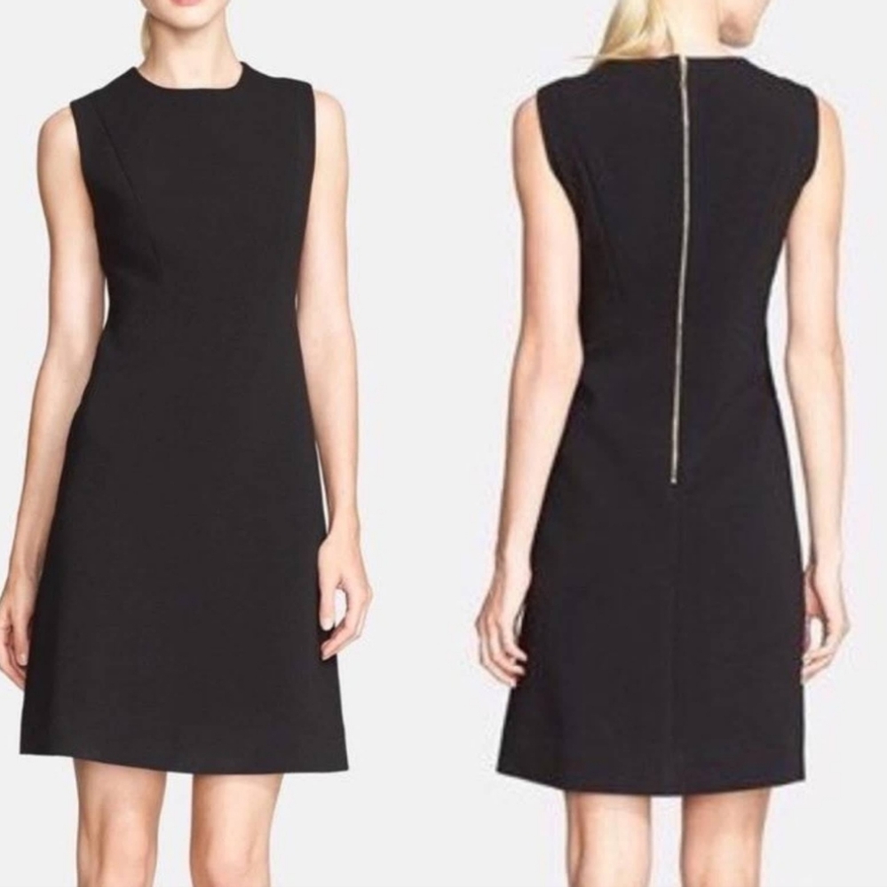 Kate Spade Sicily sheath classic black dress women's size 6